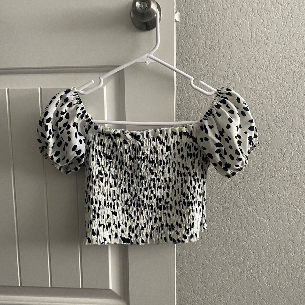 Animal Print Boutique Top